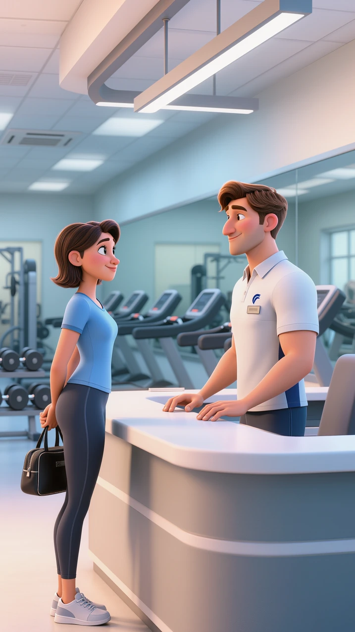 主题：健身房会员方案咨询