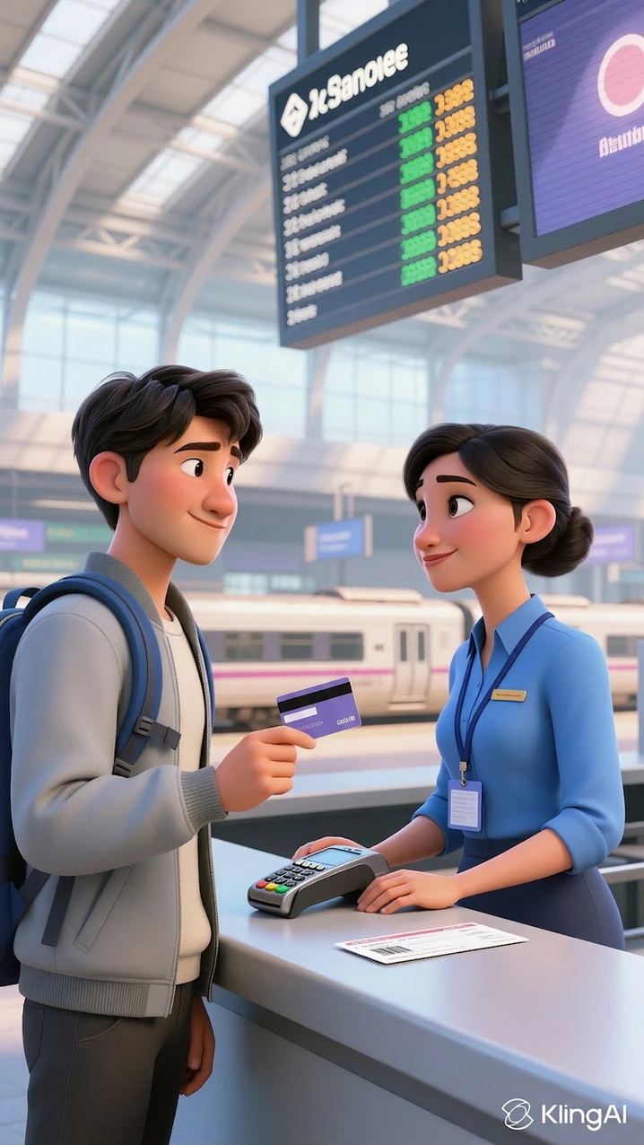 出国旅游🚇一分钟搞定火车站买票！附万能句型