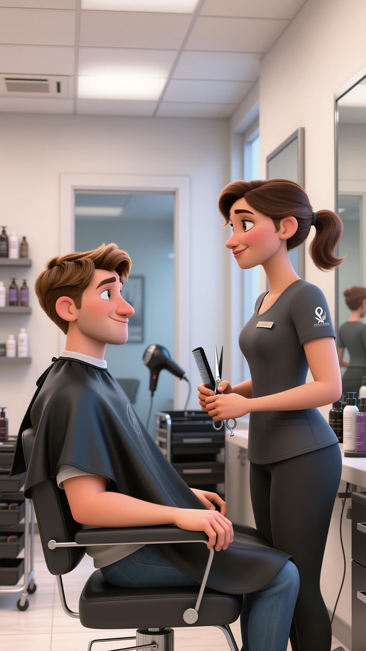 主题：发廊英语对话