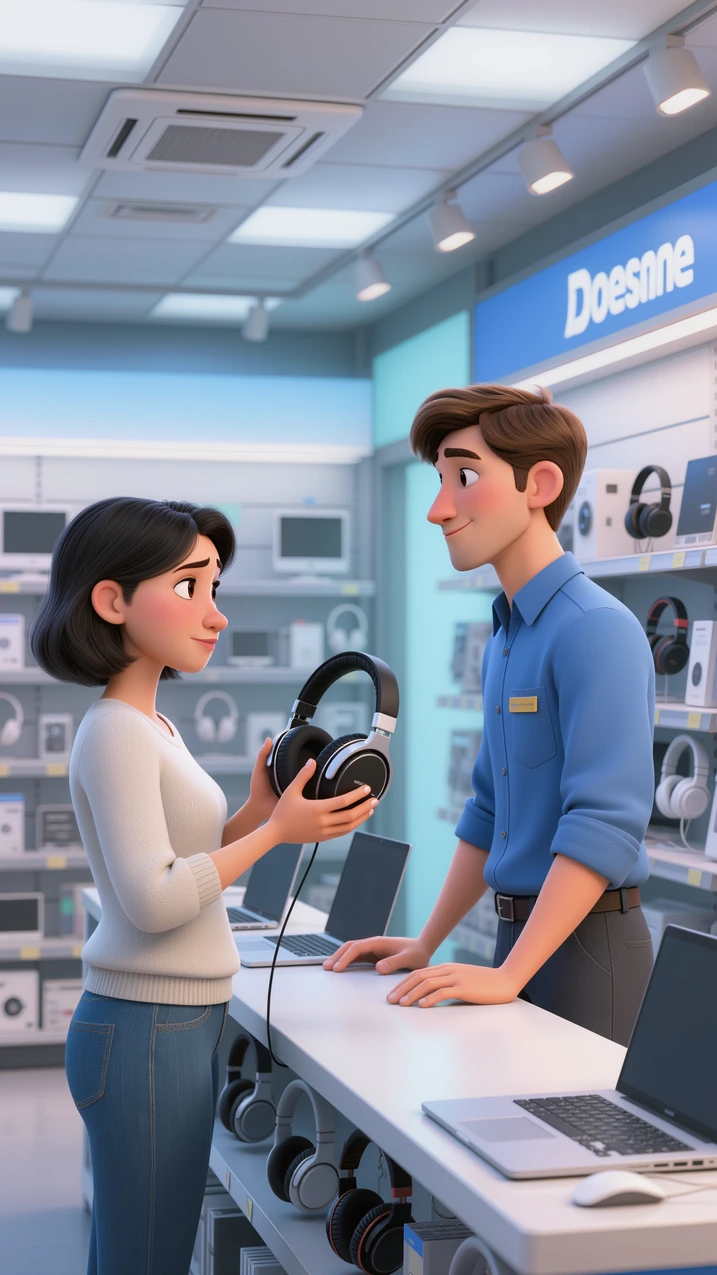 主题：商店退货英语对话